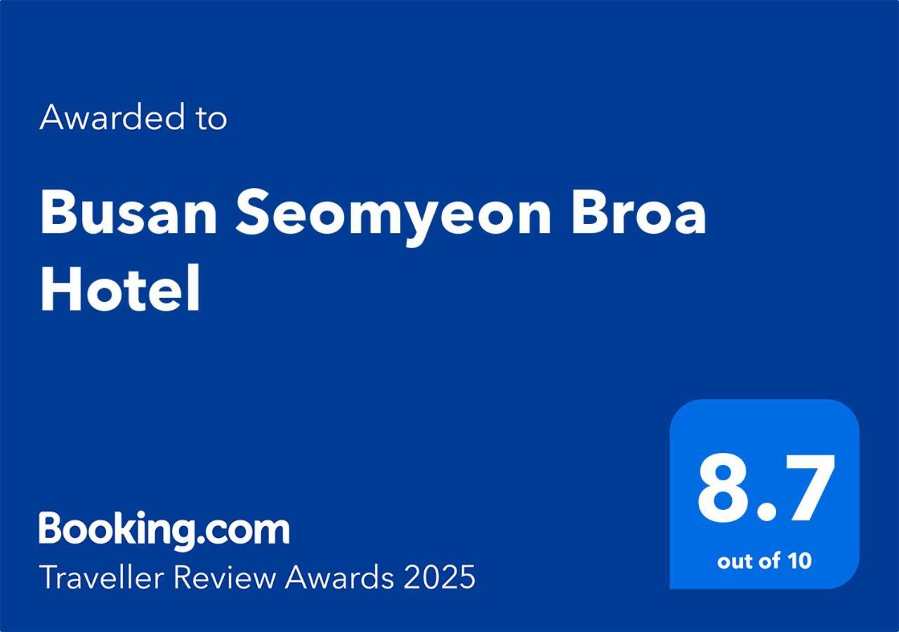 Busan Seomyeon Broa Hotel Eksteriør bilde